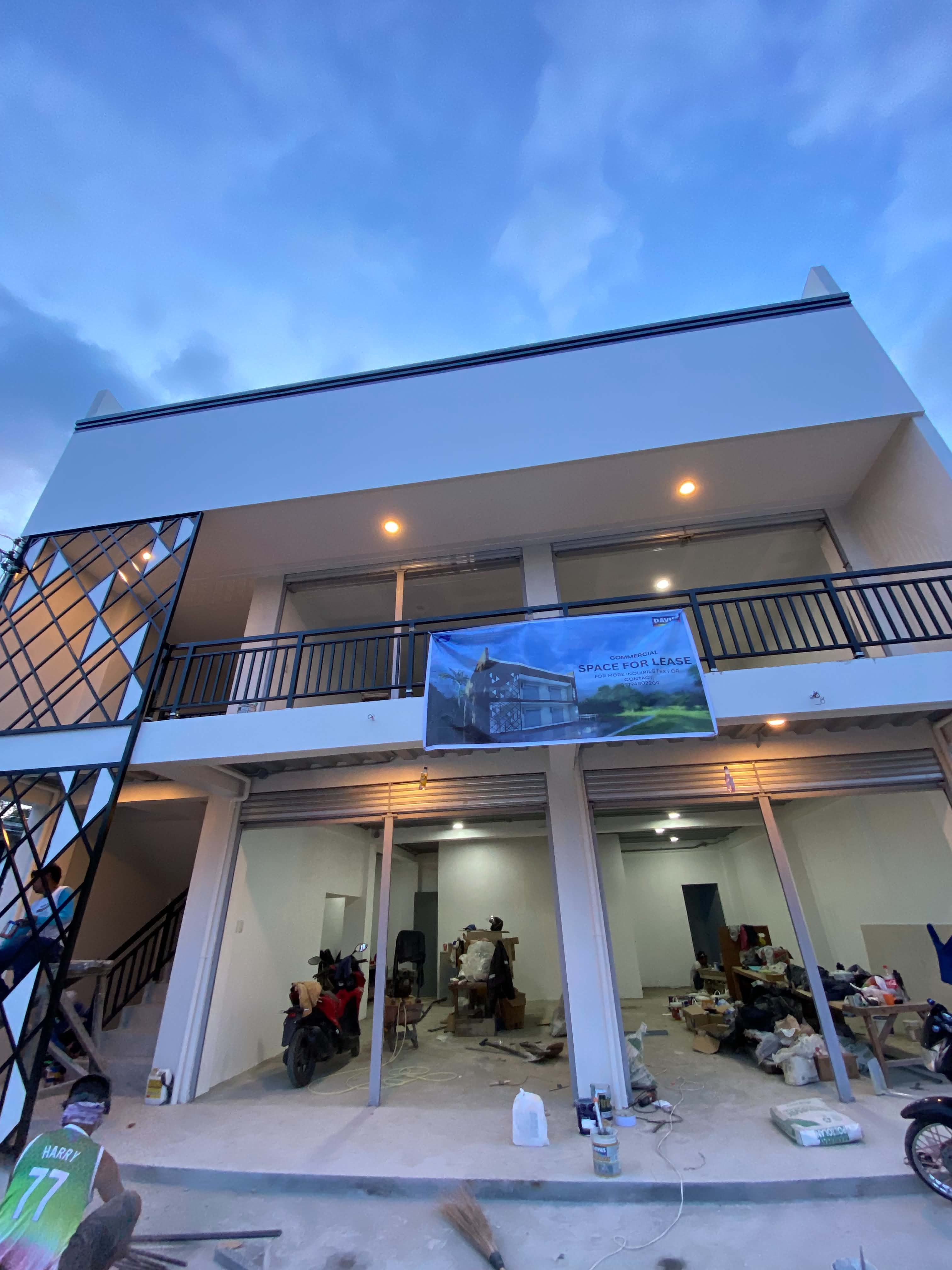 Commercial Building Night View